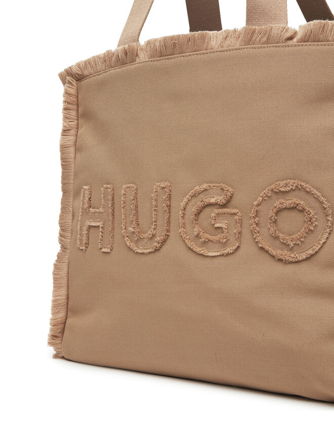 HUGO Ročna torba HUGO 50541867 Bež
