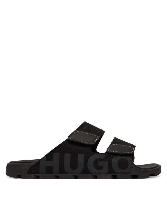 HUGO Pantoletten HUGO Evander 50563303 Schwarz