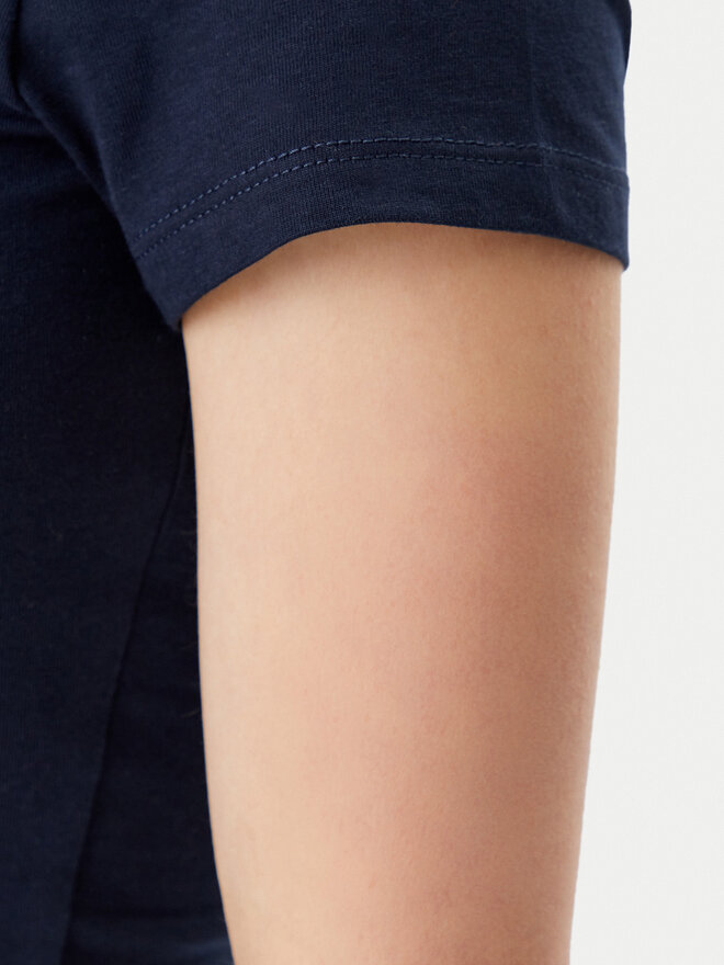 Tommy Jeans Tommy Jeans Póló Tonal Linear DW0DW20315 Sötétkék Slim Fit