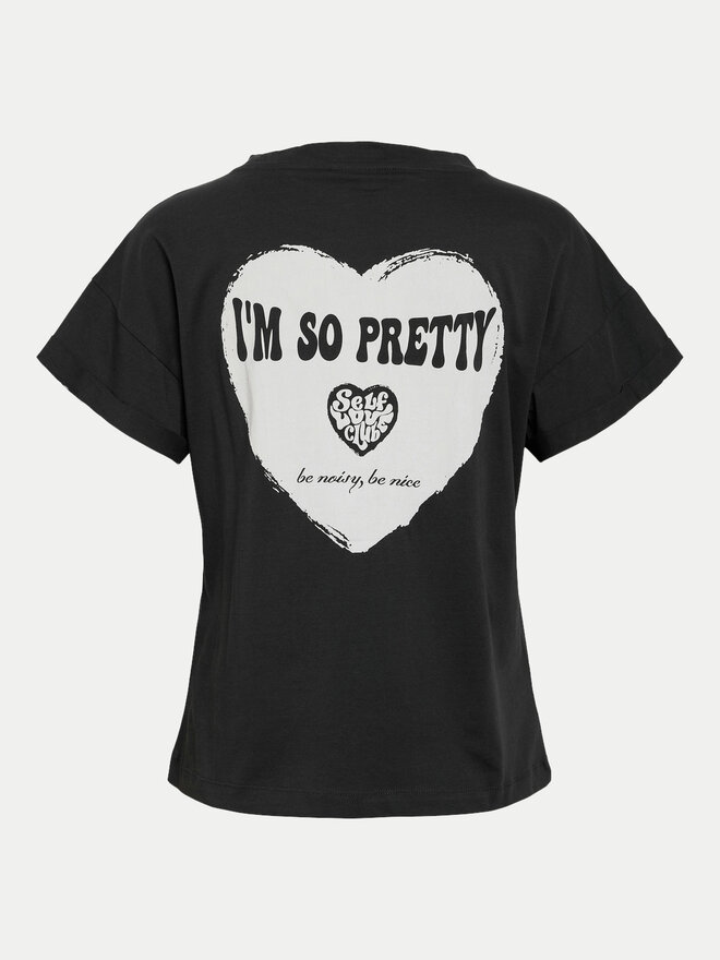 Noisy May Noisy May T-Shirt Gaby 27032954 Schwarz Regular Fit