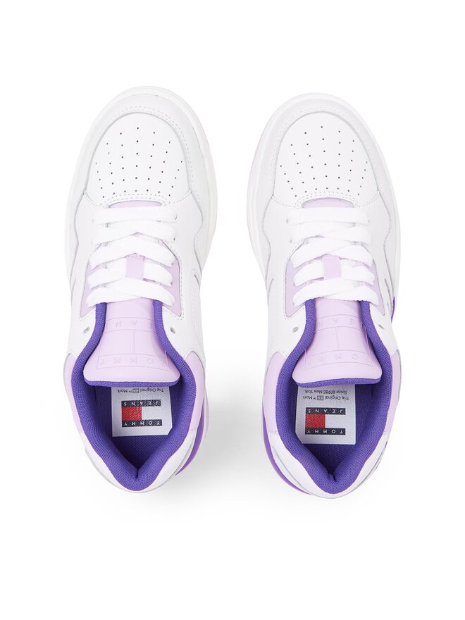 Tommy Jeans Sneakersy Tommy Jeans Tjw New Basket Sneaker Lc EN0EN02524 Fioletowy
