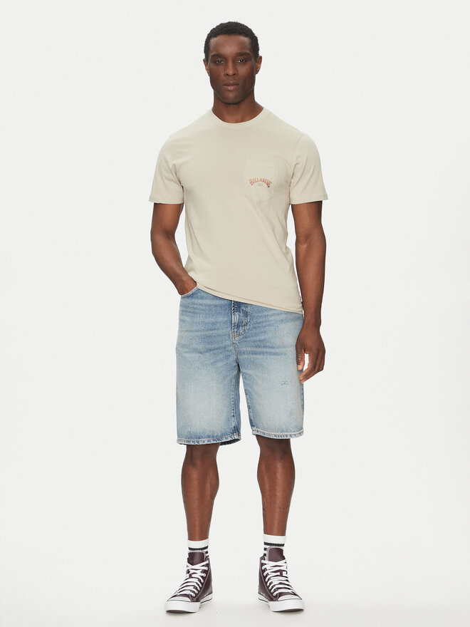 Billabong Billabong Camiseta EBYZT00175 Beis Regular Fit