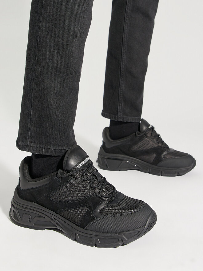Emporio Armani Сникърси Emporio Armani X4X652 XR078 R926 Черен