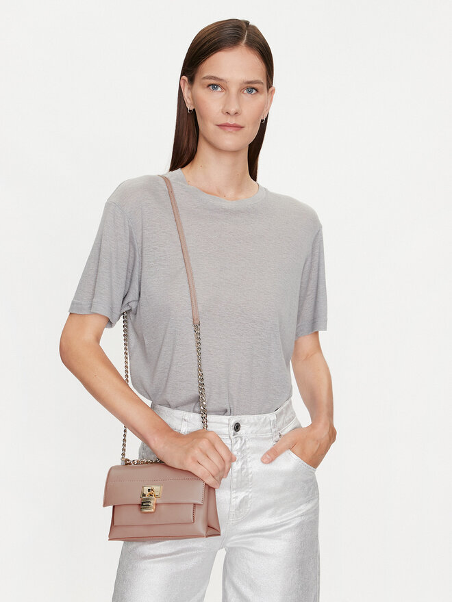 DKNY Bolso DKNY Evie Sm Flap Cbody R41ERC64 Rosa