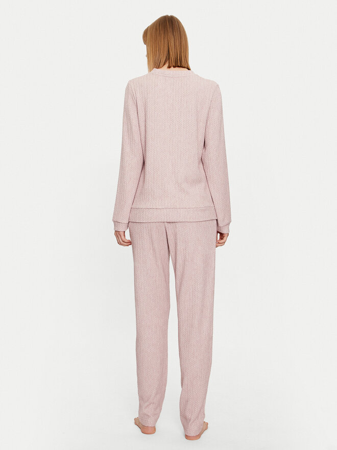 Selmark Selmark Pijama Espiga P6473 Rosa Regular Fit