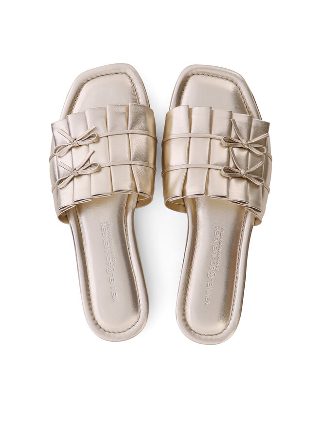 Kennel & Schmenger Pantoletten Kennel & Schmenger Holly 51-93660.219 Goldfarben