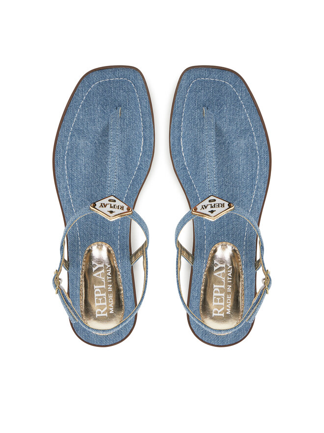 REPLAY Sandalen REPLAY GWF6A .000.C0004T Blau