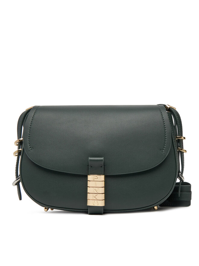 PINKO Handtasche PINKO Saddle Mini PE PLTT 103831 A270 Grün