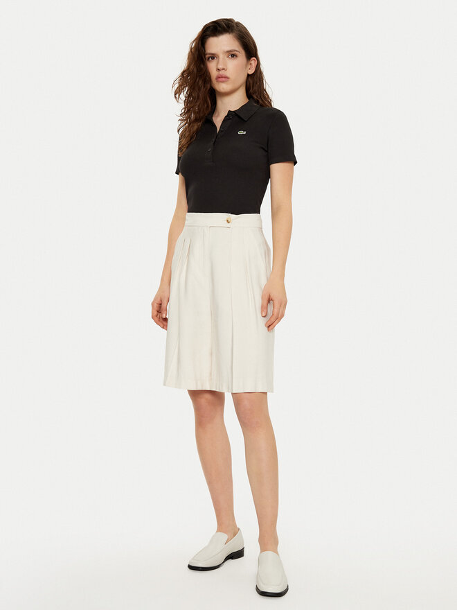 Lacoste Lacoste Polo marškinėliai DF5377 Juoda Slim Fit