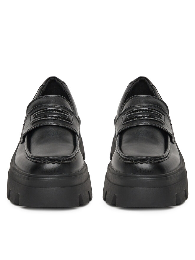 DeeZee Loafersy DeeZee KX2212004 Czarny