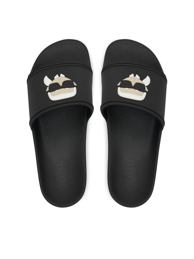 KARL LAGERFELD Natikači KARL LAGERFELD Kondo KL70005A Črna