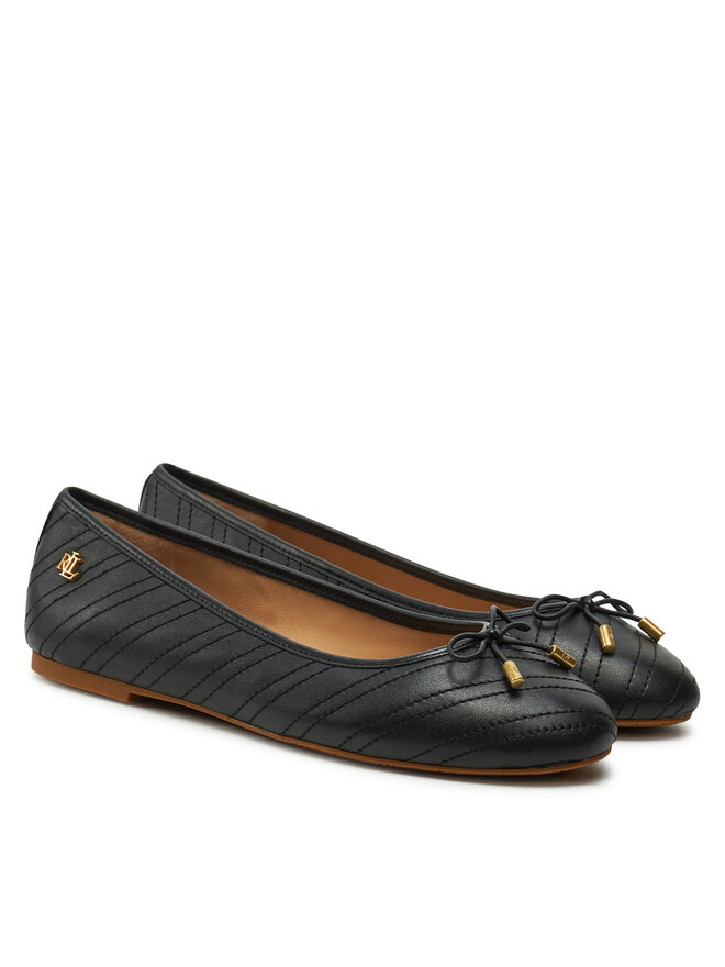 LAUREN RALPH LAUREN Baleríny LAUREN RALPH LAUREN Jayna 802951489001 Černá