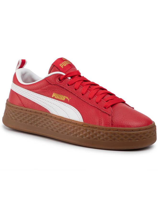 Sneakersy Puma Smash Platform Vt 366926 02 Czerwony
