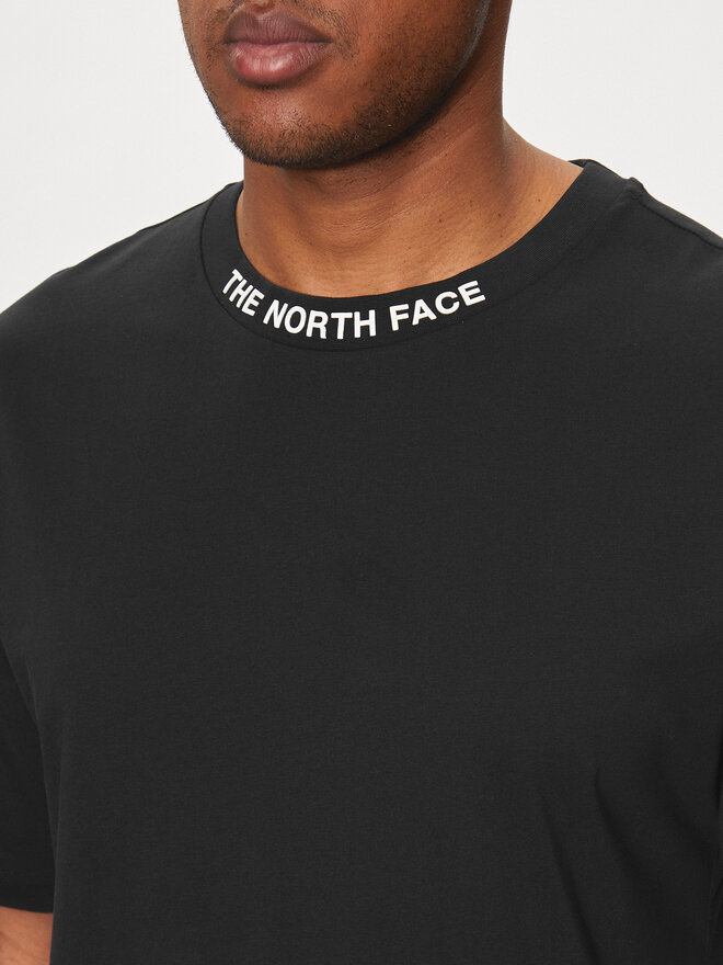 The North Face The North Face Marškinėliai Zumu NF0A87DD Juoda Regular Fit