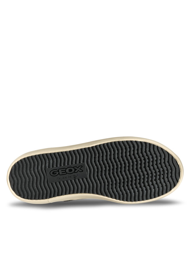 Geox Sneakersy Geox J Gisli Girl J464NJ 0BCKC C9999 M Černá