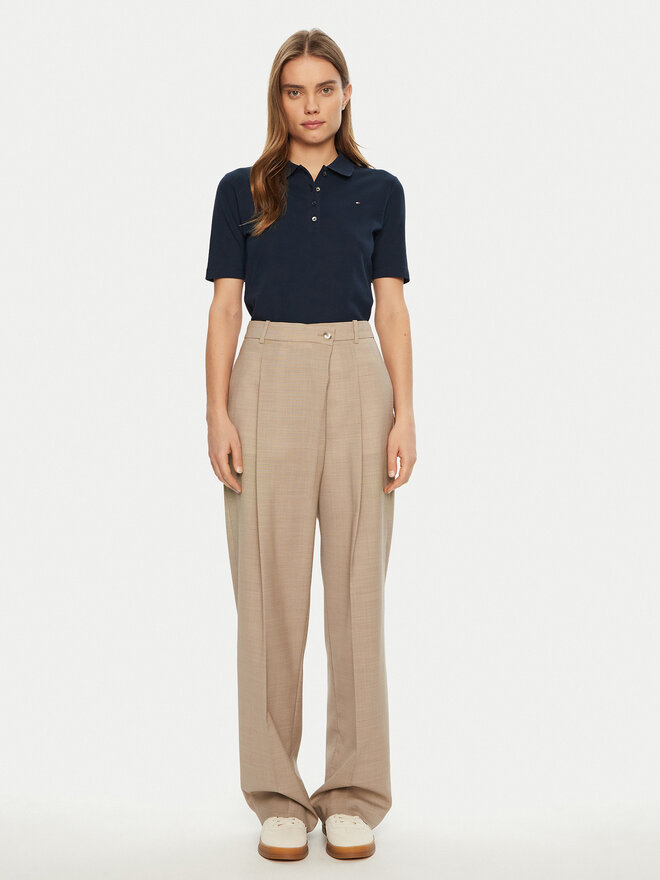 Tommy Hilfiger Tommy Hilfiger Pólóing 1985 WW0WW43224 Sötétkék Regular Fit