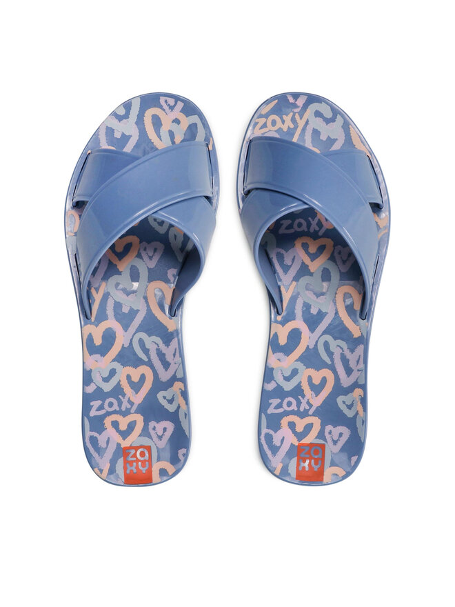 Zaxy Women's Unica Slide Ad Slides, Black Off White