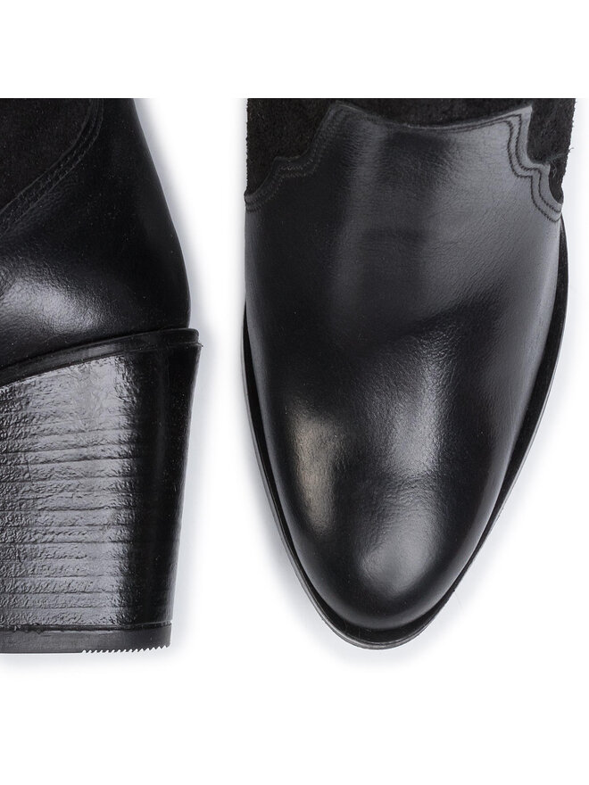 Roberto Santi Stiefeletten Roberto Santi N024-VE Schwarz