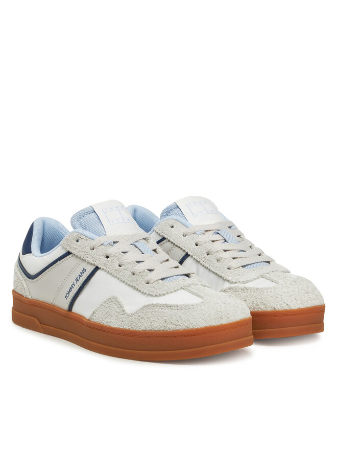Tommy Jeans Sneakersy Tommy Jeans The Greenwich Mix Media EN0EN02730 Szary