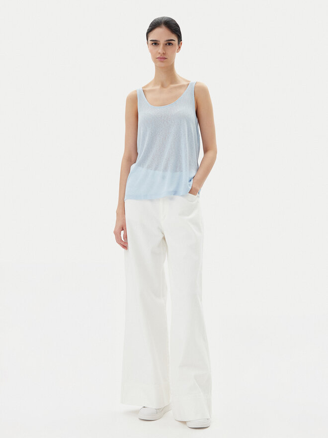 ONLY ONLY Топ Frida 15194667 Блакитний Regular Fit