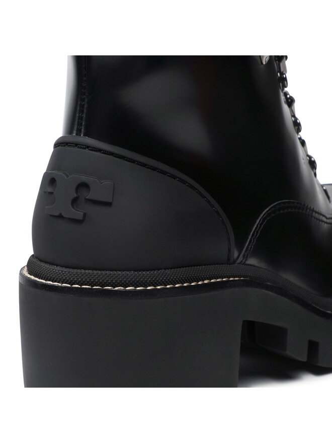 Tory Burch Botine Tory Burch Lug Sole Hiker Ankle Boot 85304 Negru