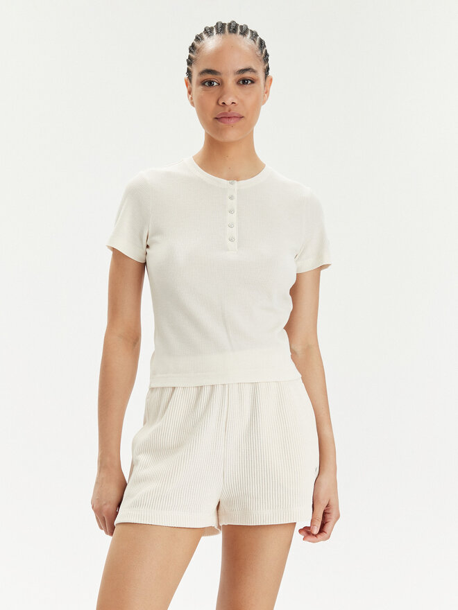 Champion Champion Camiseta E10013 Beis Regular Fit