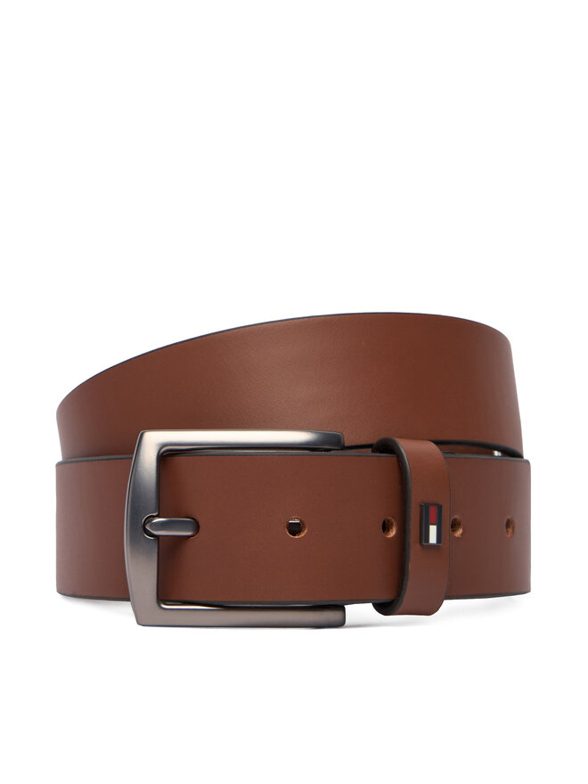 Tommy Hilfiger Curea pentru Bărbați Tommy Hilfiger Denton 3.5 Ext AM0AM13536 Maro