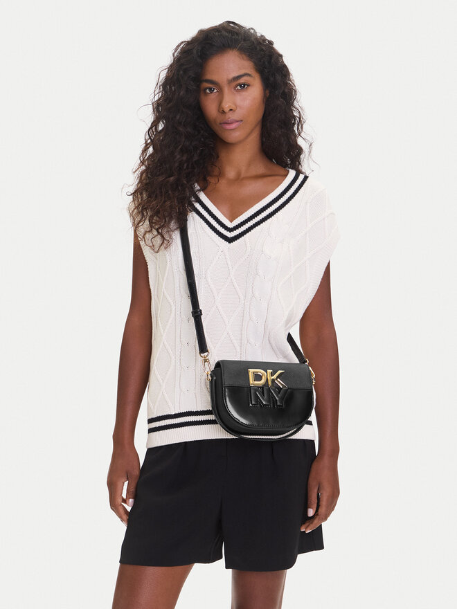 DKNY Soma DKNY Echo Sm Flap Cbody R42EKE28 Melns