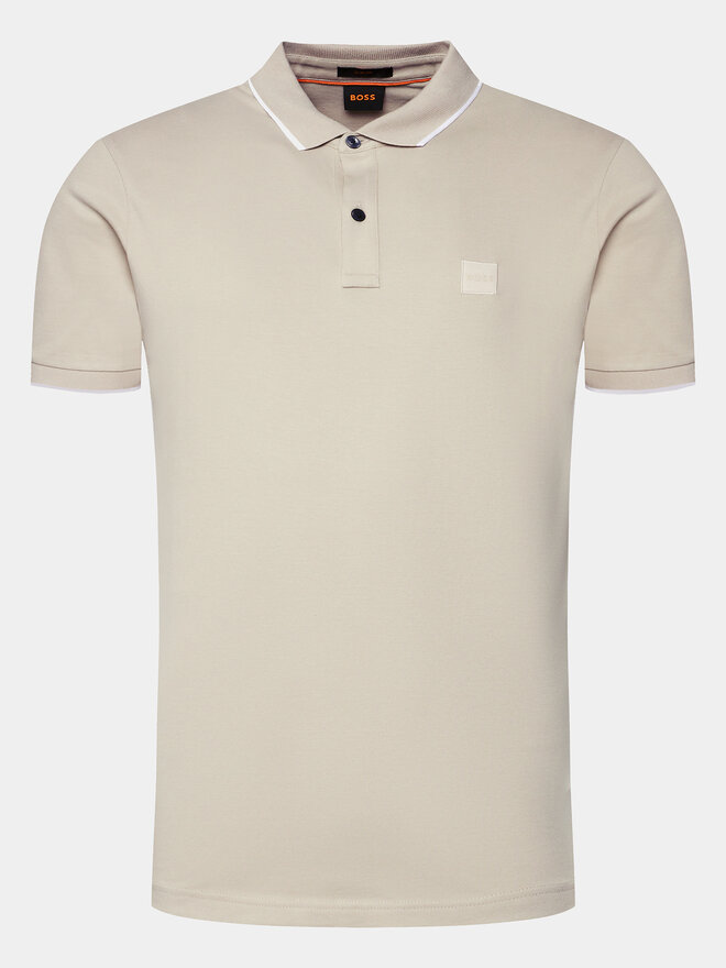 BOSS Boss Poloshirt Passertip 50507699 Beige Slim Fit