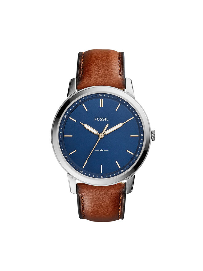 Fossil Годинник Fossil The Minimalist 3H FS5304 Коричневий