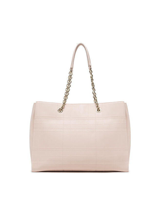 Calvin Klein Kabelka Calvin Klein Re-Lock Tote Quilt K60K609689 Růžová