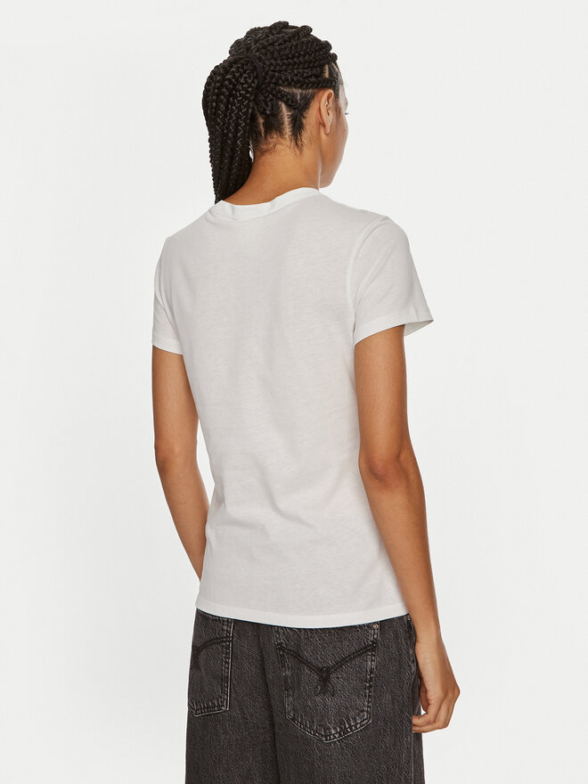 Calvin Klein Calvin Klein Футболка Emb Graphic K20K208061 Білий Slim Fit