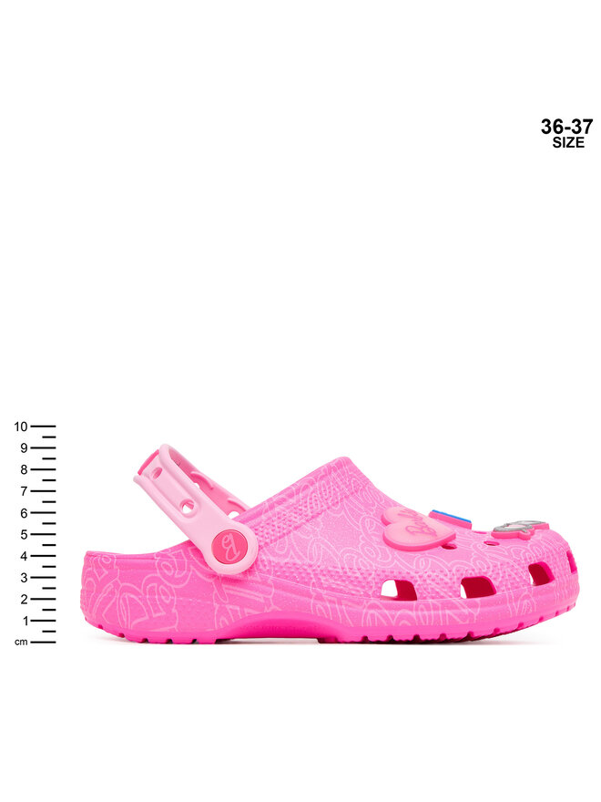 Crocs Natikači Crocs  Barbie Classic Clog 211406 Roza