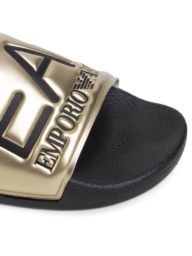 EA7 Emporio Armani Pantoletten EA7 Emporio Armani XCP001 XCC22 D467 Goldfarben