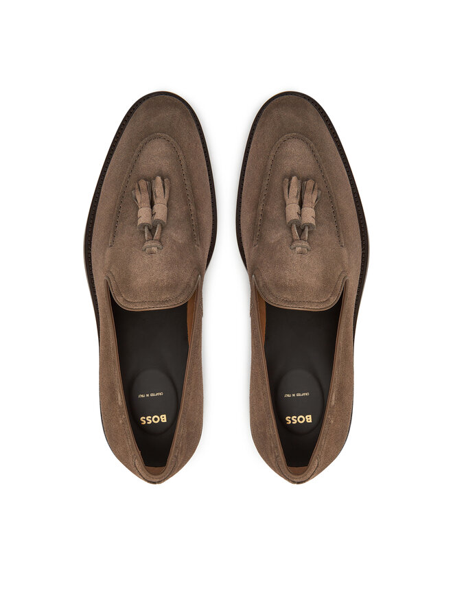 BOSS Сліпери BOSS Cassian Loaf Sdts 50539275 Бежевий