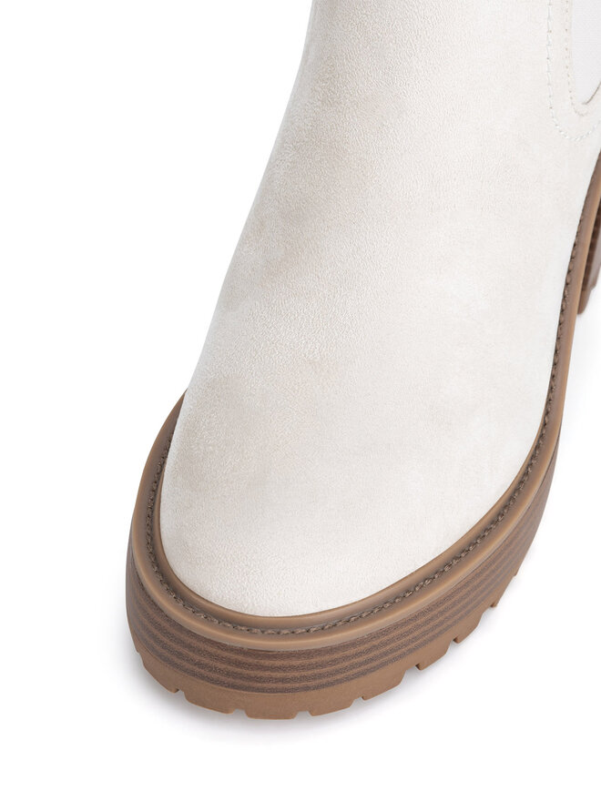 Nine West Μποτάκια Nine West WFA3374-1 Εκρού