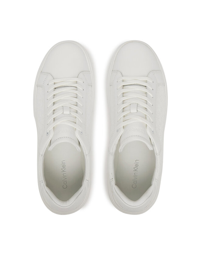 Calvin Klein Αθλητικά Calvin Klein Chunky Low Top Lace Up Mono HM0HM01970 Λευκό