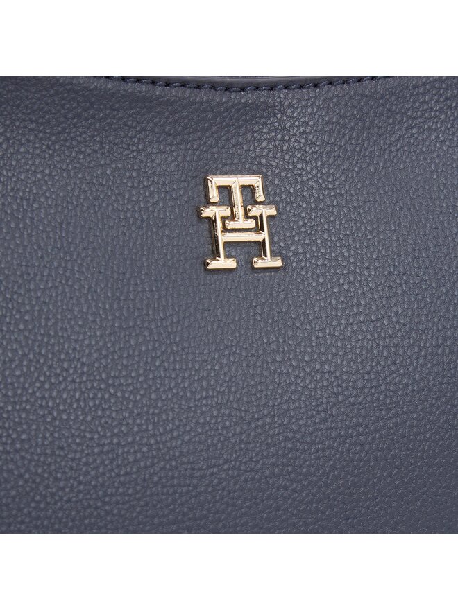 Tommy Hilfiger Handtasche Tommy Hilfiger Hilfiger Staple Crossover AW0AW15196 Dunkelblau