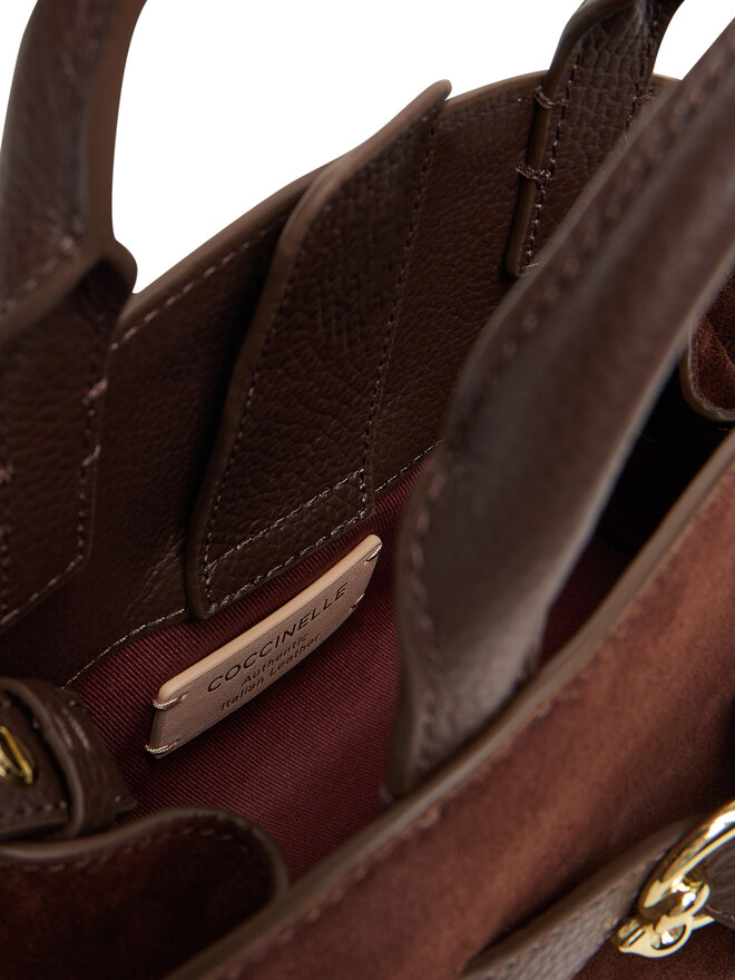 Coccinelle Τσάντα Coccinelle Tlb Coccinellesabine Suede Bi E1 TLB 18 03 01 Καφέ