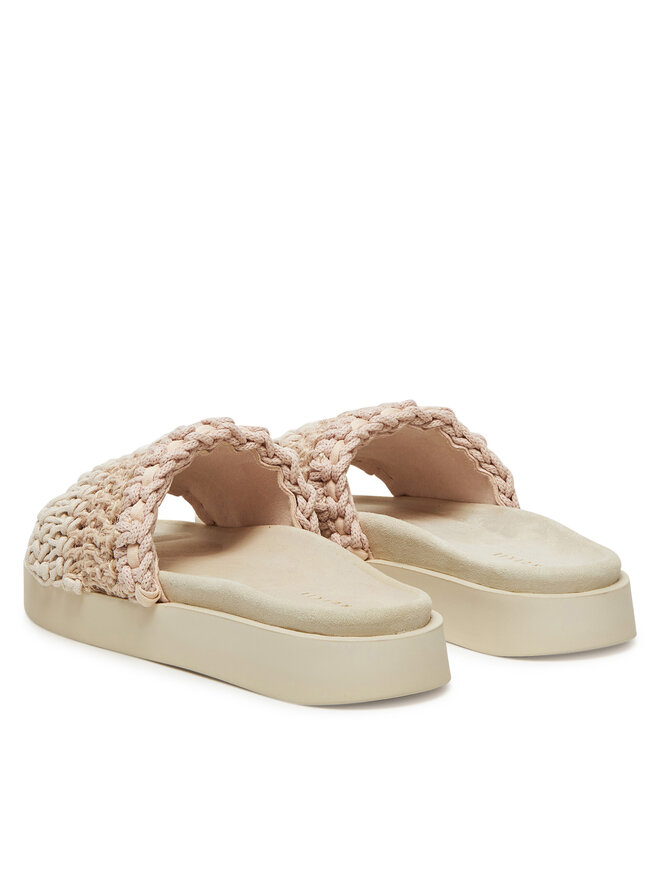 Inuikii Šľapky Inuikii Loose Knitted 70104-110 Béžová