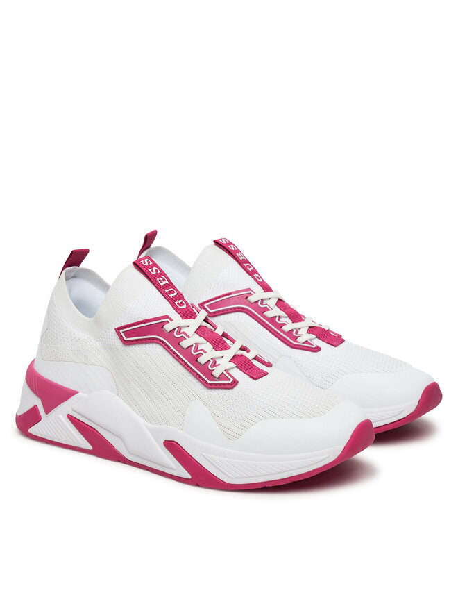 Guess Sneakersy Guess FLPGAX FAB12 Bílá