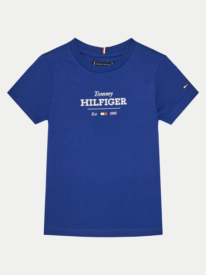 Tommy Hilfiger Tommy Hilfiger Marškinėliai KB0KB09356 S Mėlyna Regular Fit