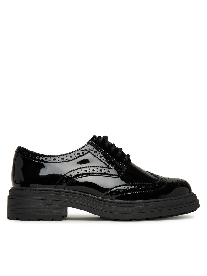 Clarks Orinoco3 Derby Womens Black Leather, 4.5