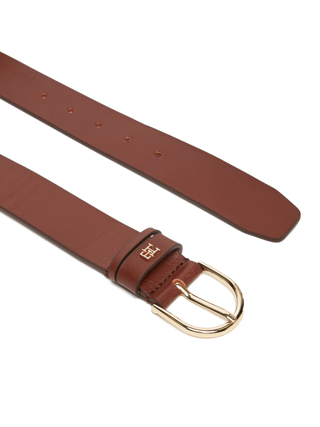 Tommy Hilfiger Ženski pas Tommy Hilfiger Essential Effortless 3.5 AW0AW17757 Rjava
