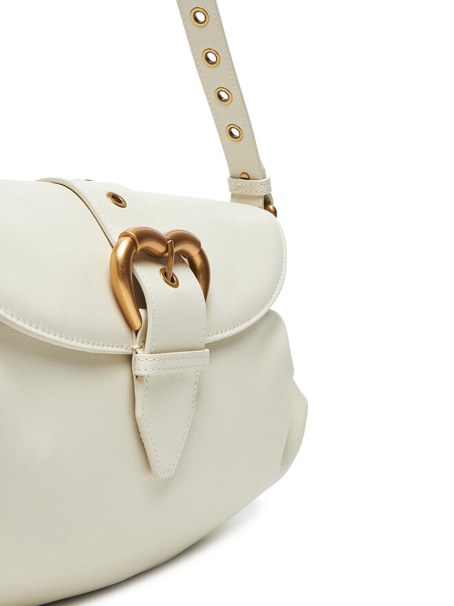 PINKO Handtasche PINKO Jolene Shoulder Classic PE 25 PLTT 102801 A270 Weiß