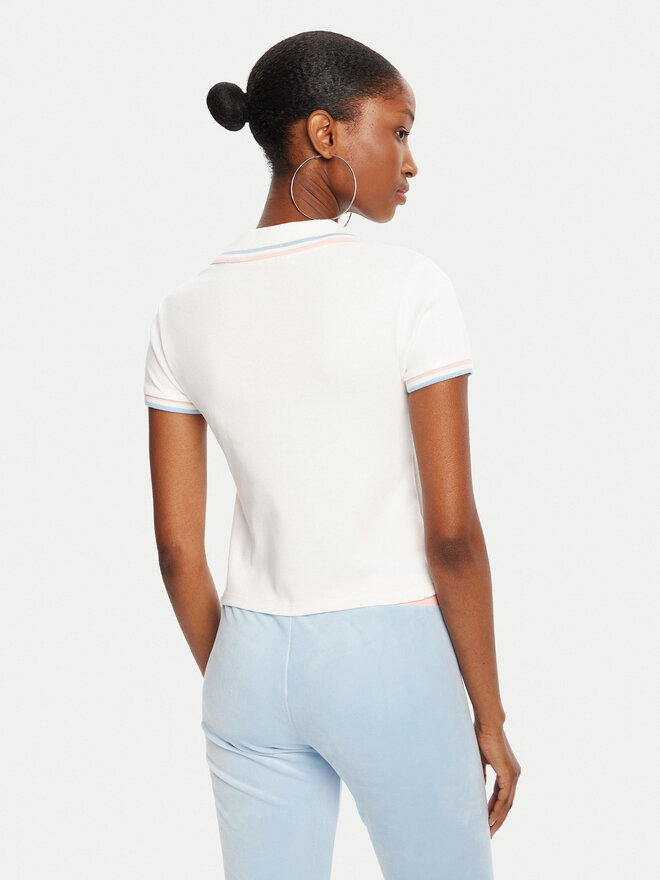 Juicy Couture Juicy Couture Polo JCWCT225355 Blanco Regular Fit