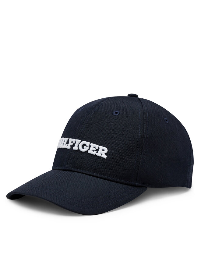 Tommy Hilfiger Baseball sapka Tommy Hilfiger Monotype AM0AM12043 Sötétkék
