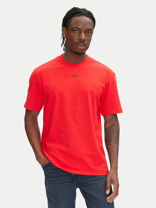 HUGO HUGO Póló Dapolino 50488330 Piros Relaxed Fit