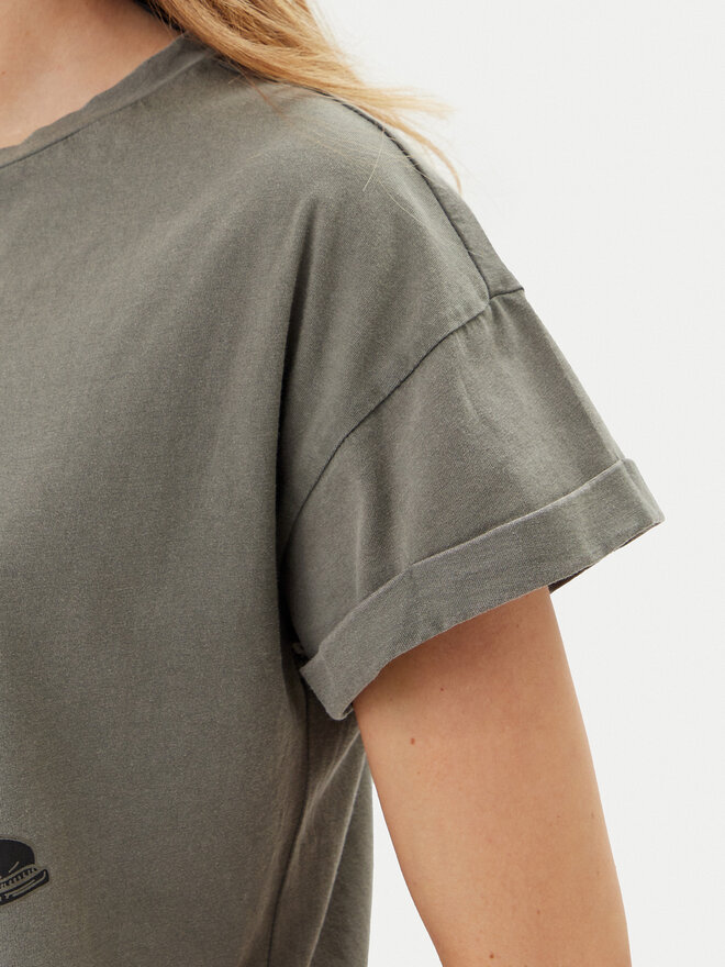 Noisy May Noisy May T-Shirt 27030135 Grau Regular Fit
