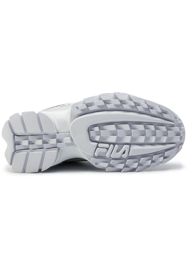 Fila disruptor low argento clearance